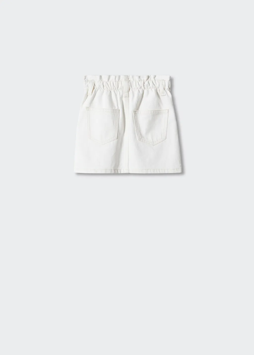 Gonna denim paperbag