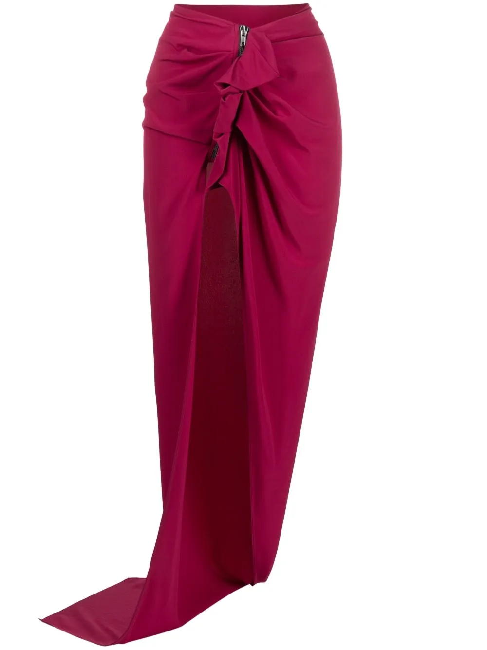 Gonna maxi con spacco edfu in fucsia - donna