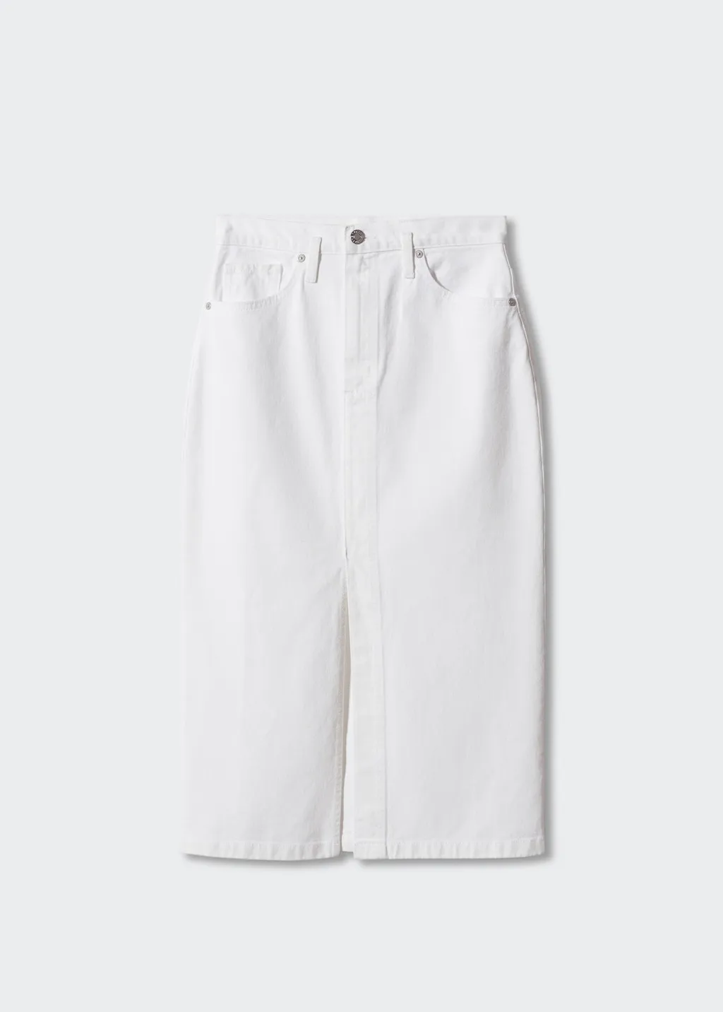 Gonna midi denim