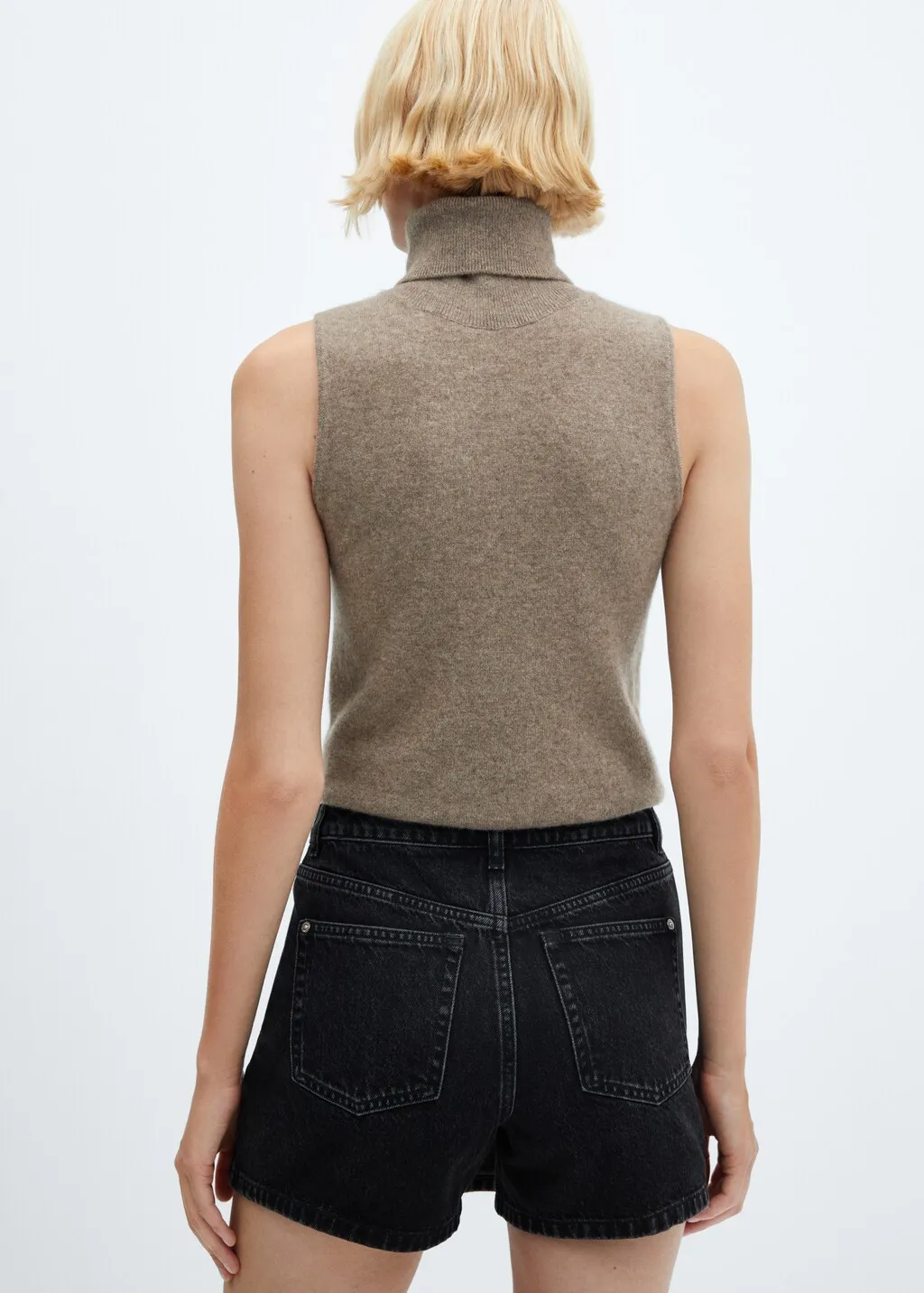 Gonna pantalone denim