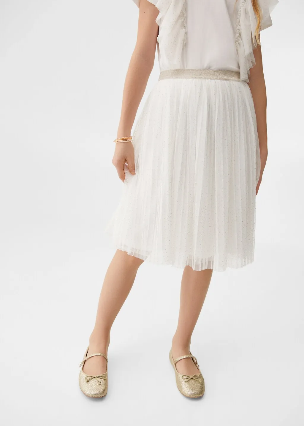 Gonna tulle porporina