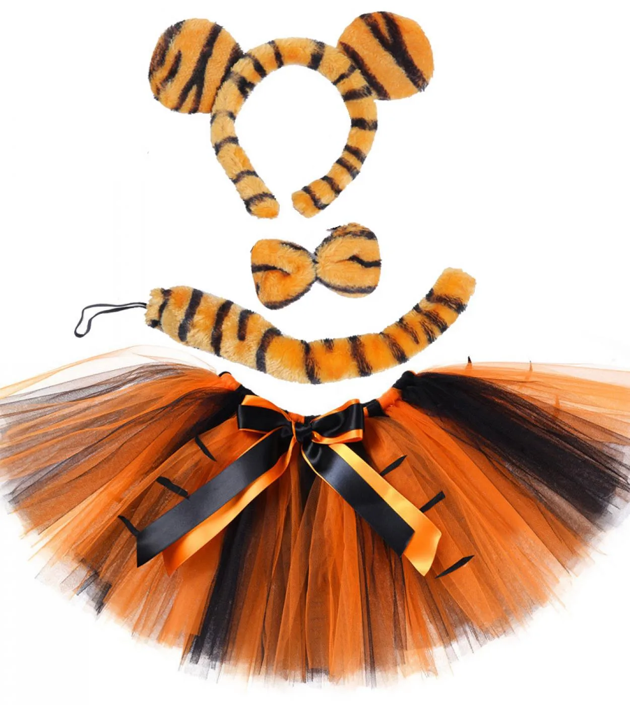 Gonna Tutu Giraffa Tigre Per Bambine Costume Di Natale Di Halloween Per Bambini Toddler Animal Zoo Outfit Compleanno Photosho