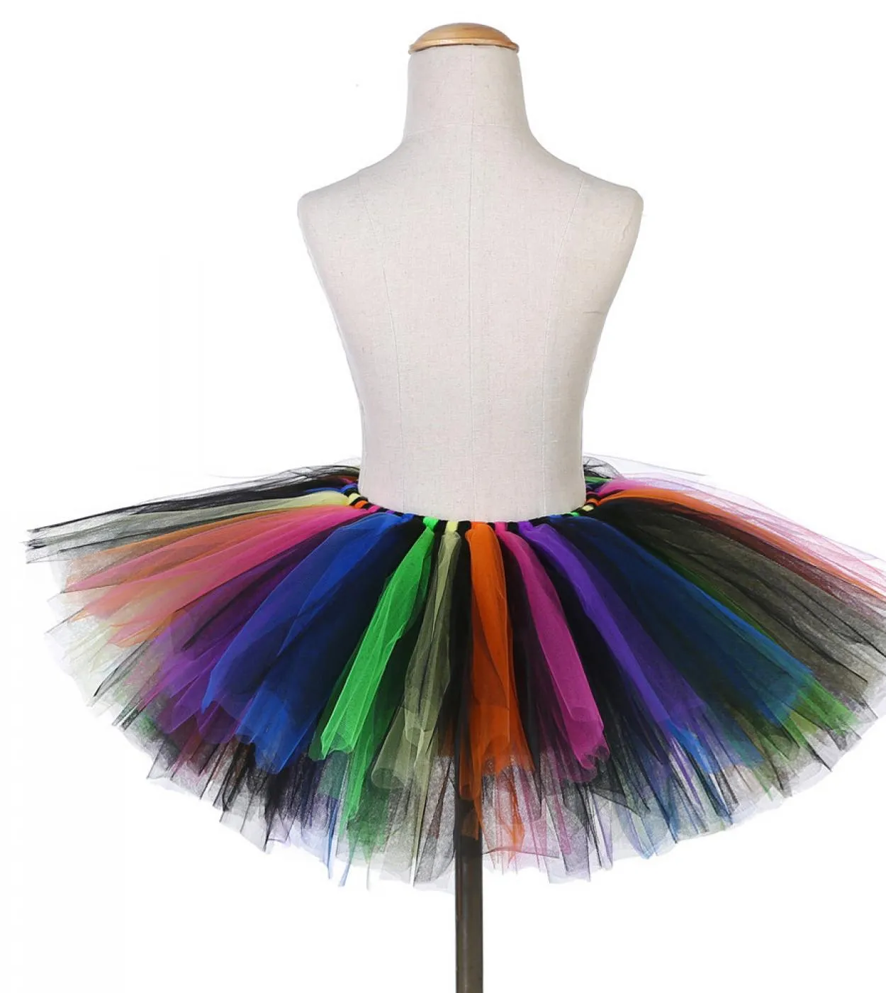 Gonna tutu strega di Halloween per ragazze Tutu di compleanno per bambini Toddler Baby Girl Tulle Gonne Outfit Bambini Strega Fa