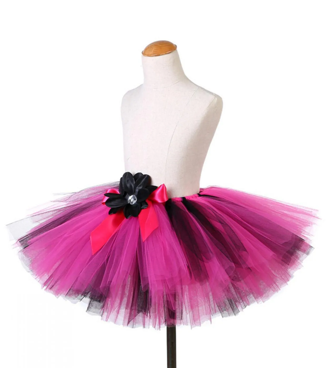 Gonna tutu strega di Halloween per ragazze Tutu di compleanno per bambini Toddler Baby Girl Tulle Gonne Outfit Bambini Strega Fa