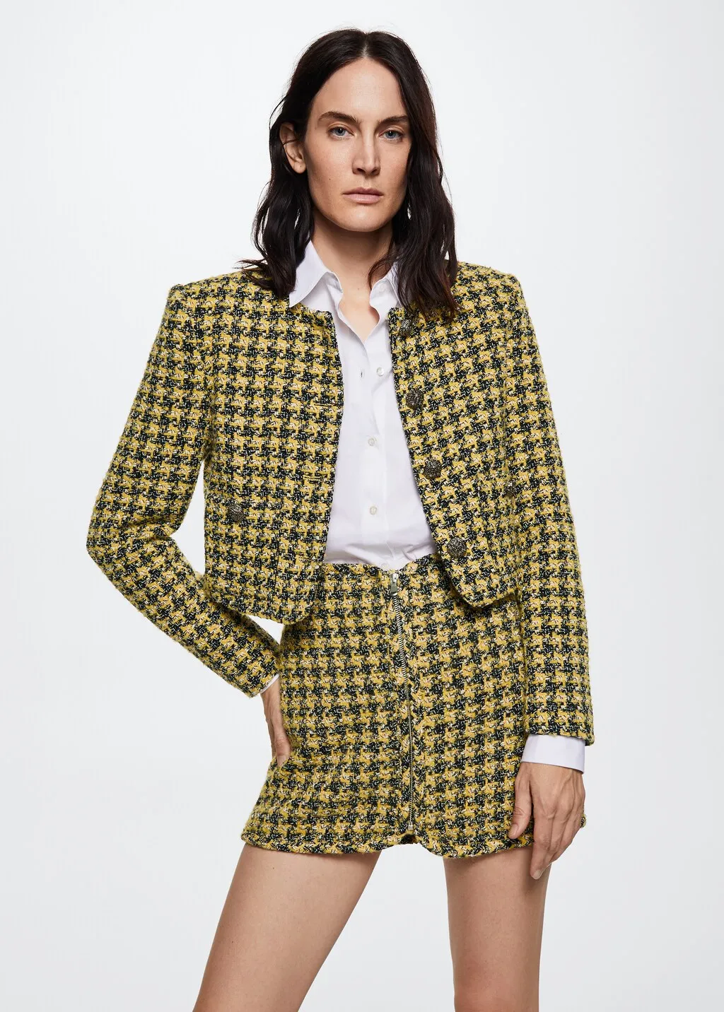 Gonna tweed zip