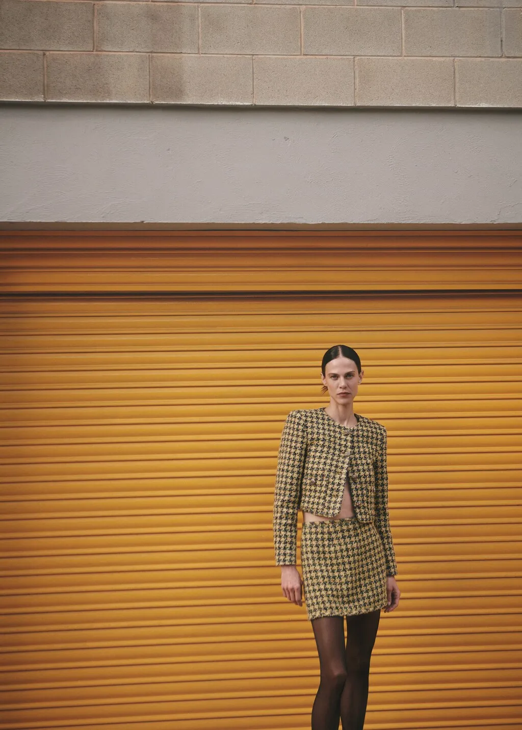 Gonna tweed zip
