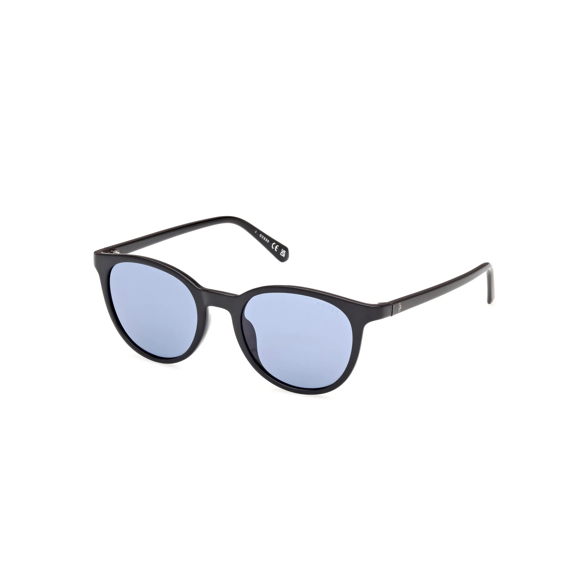   Guess GU 00118 - 01V Nero Lucido | Occhiale Da Sole Uomo 