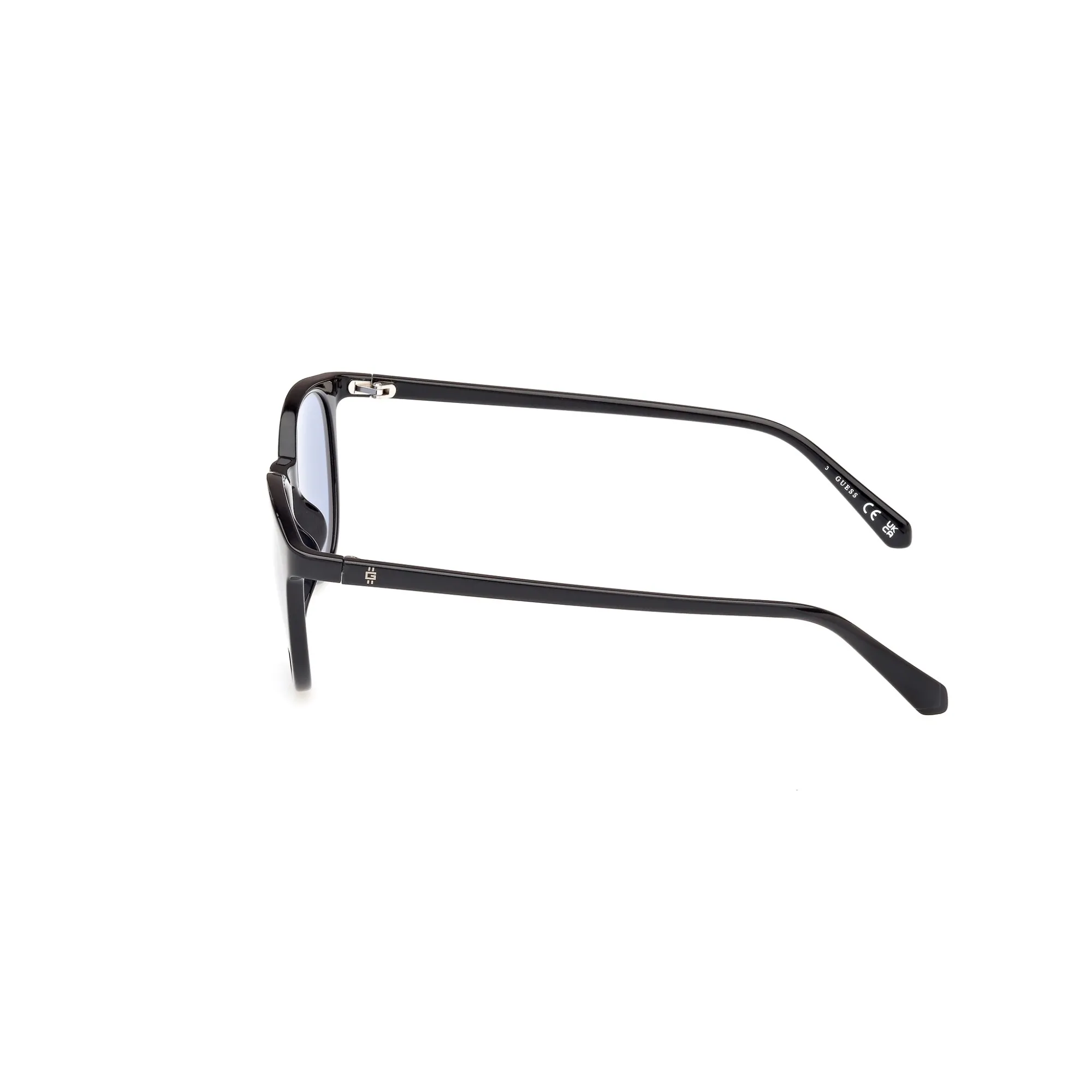   Guess GU 00118 - 01V Nero Lucido | Occhiale Da Sole Uomo 