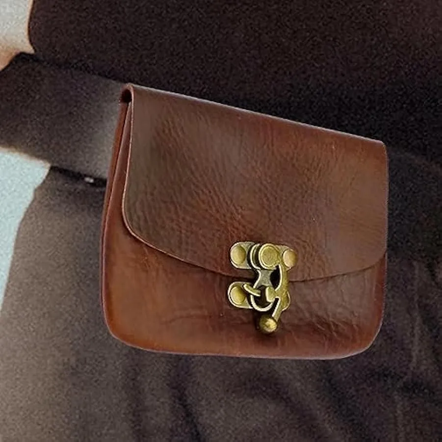 harayaa Marsupio medievale Borsa per dadi Borsa a tracolla Marsupi Oggetti di scena Portafoglio stile retrò Marsupio per uomini 