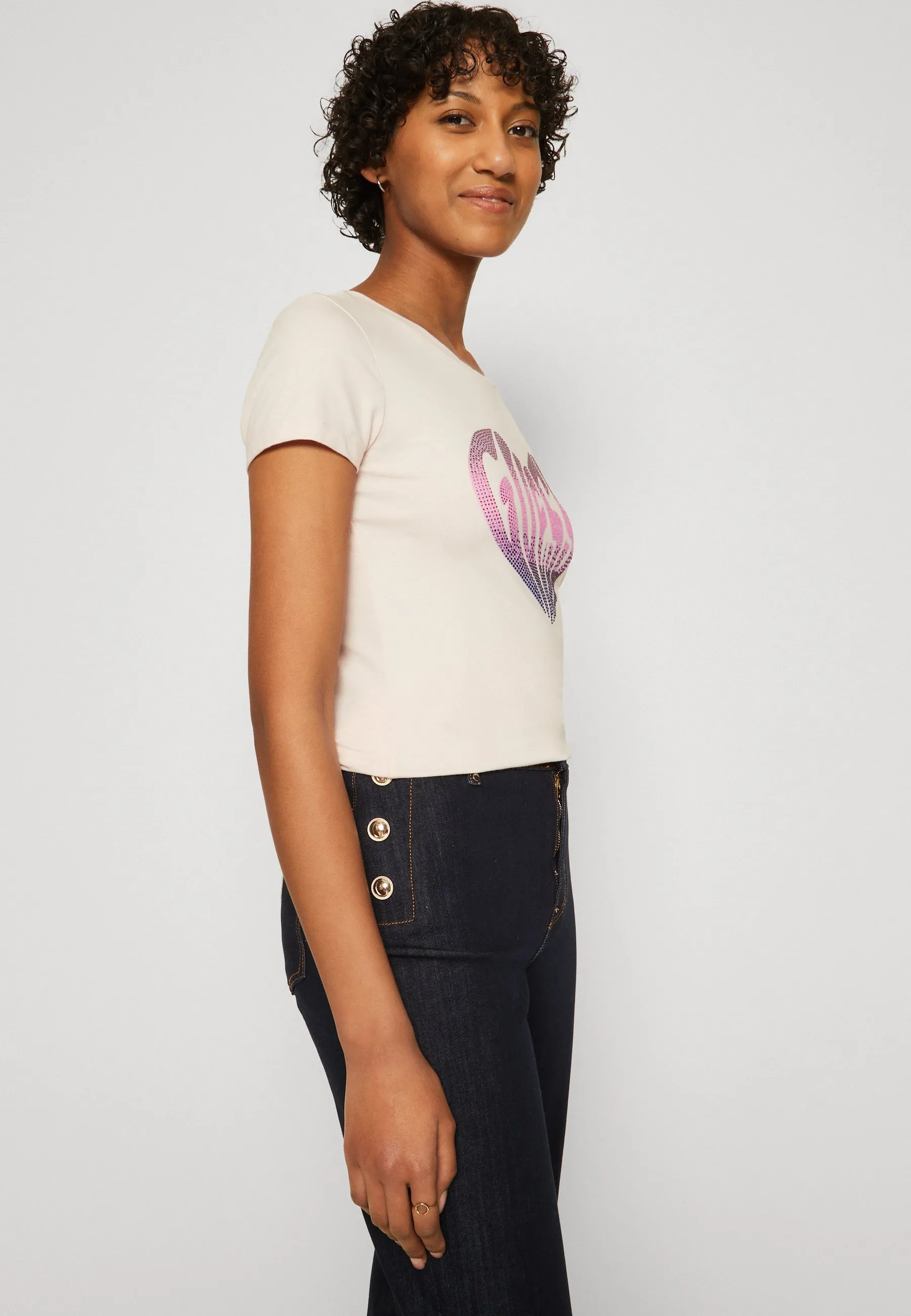 HEART TEE - T-shirt con stampa