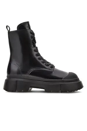 HOGAN Calzature,Stivaletti Anfibio H619 nero 