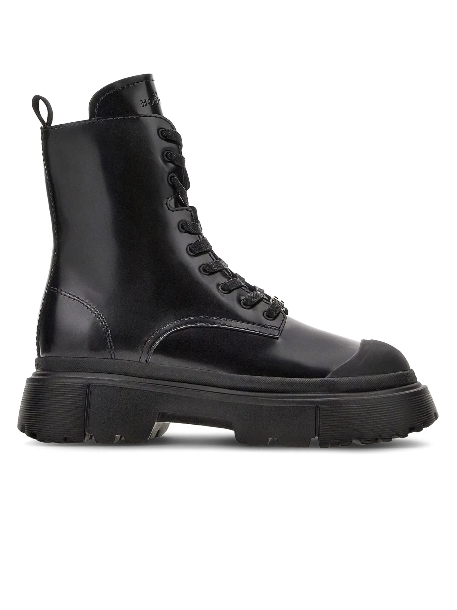 HOGAN Calzature,Stivaletti Anfibio H619 nero 