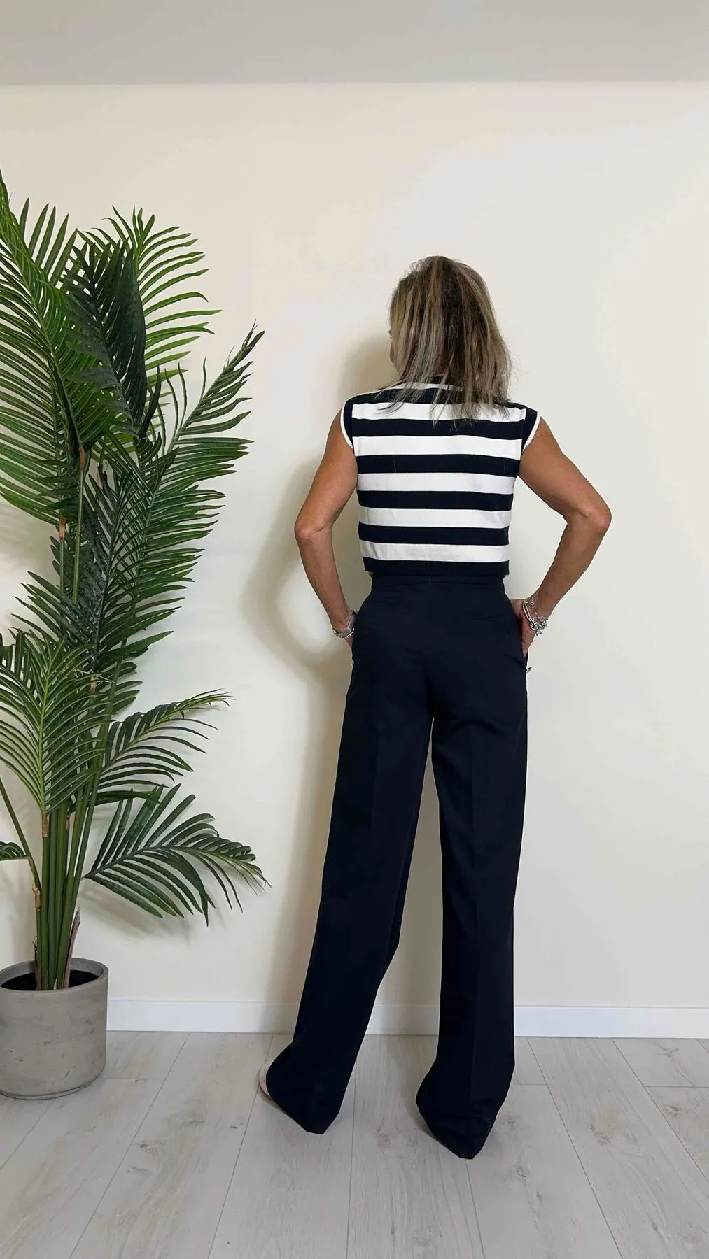 IMPERIAL - P4R9HIC - PANTALONE POLIVISCOSA, BOTTONI MILITARY (STILE E. FRANCHI) GAMBA DRITTA