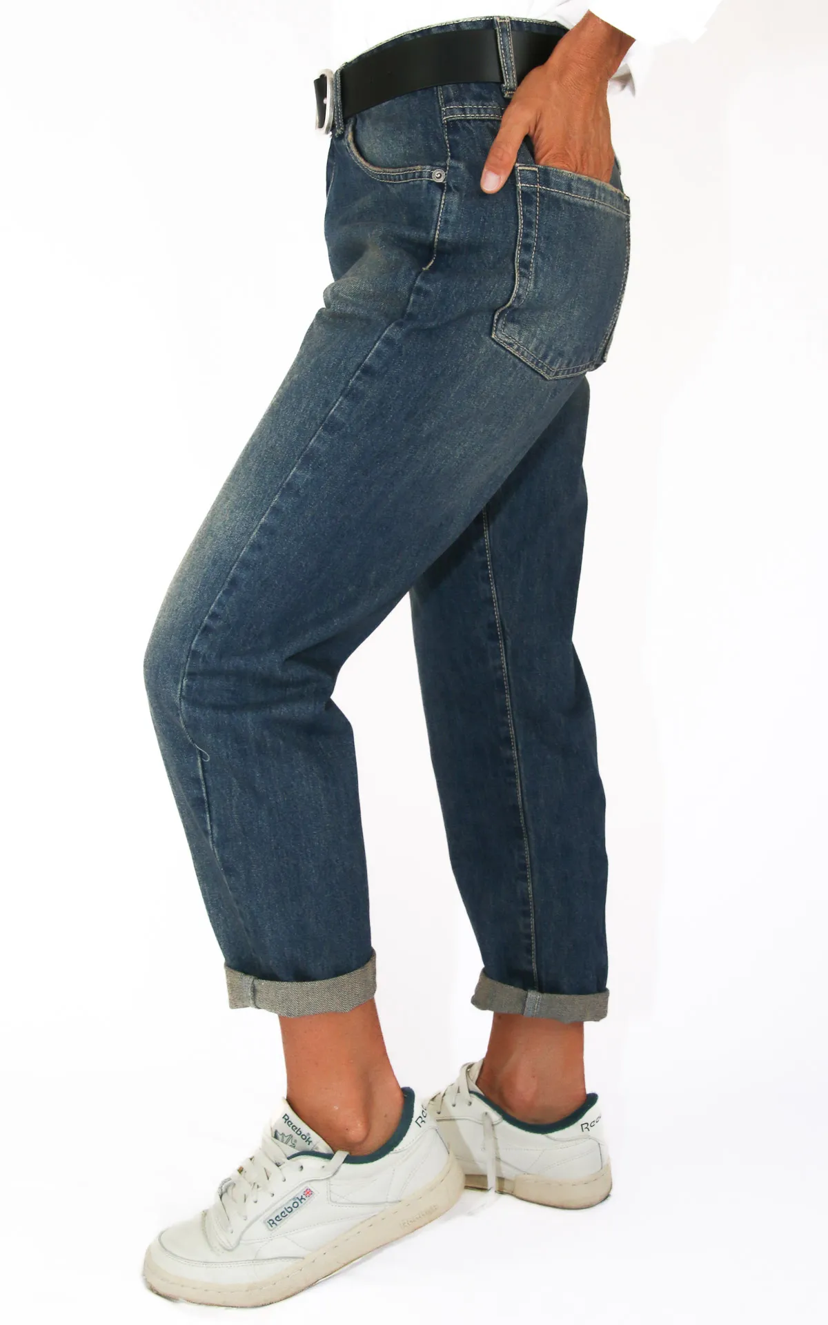 Initial – jeans boyfriend – MARTA