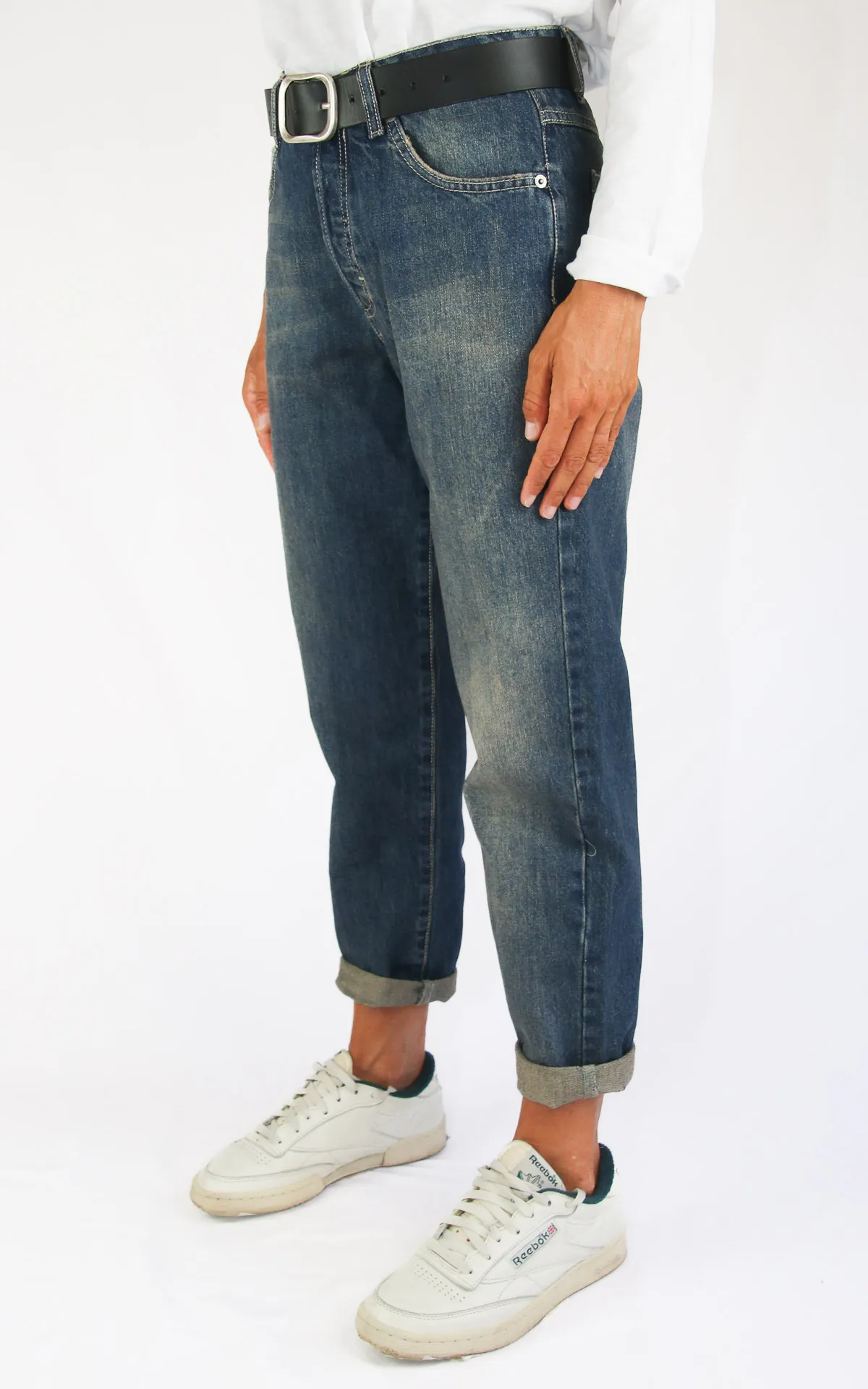 Initial – jeans boyfriend – MARTA
