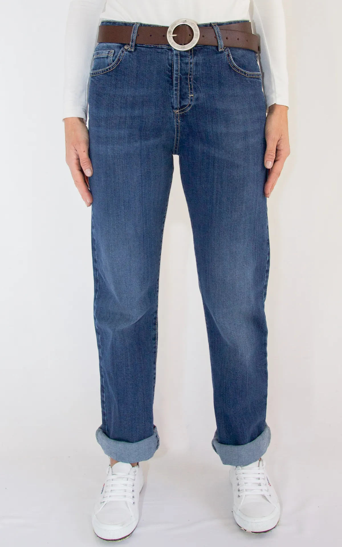Initial – jeans – straight