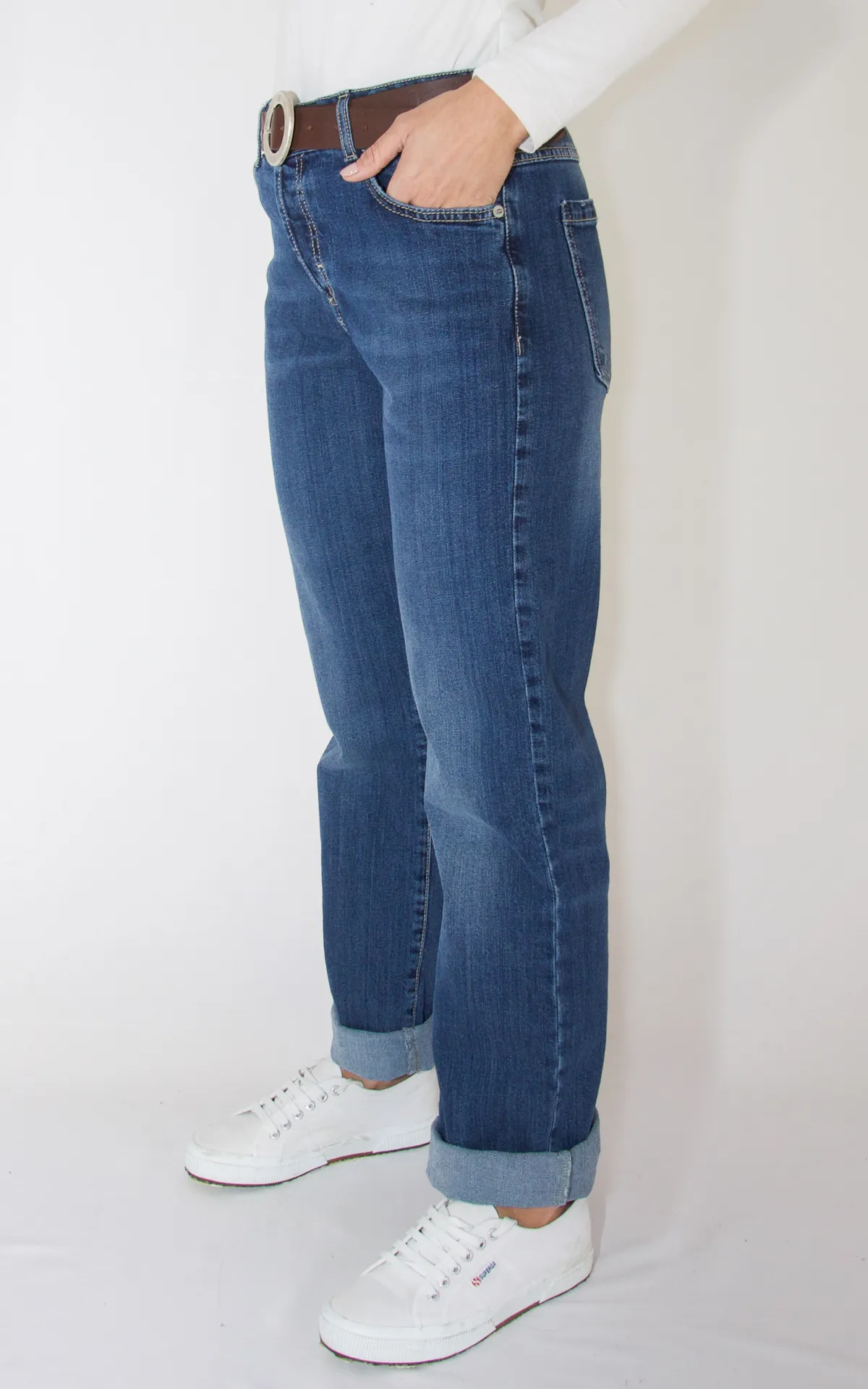 Initial – jeans – straight