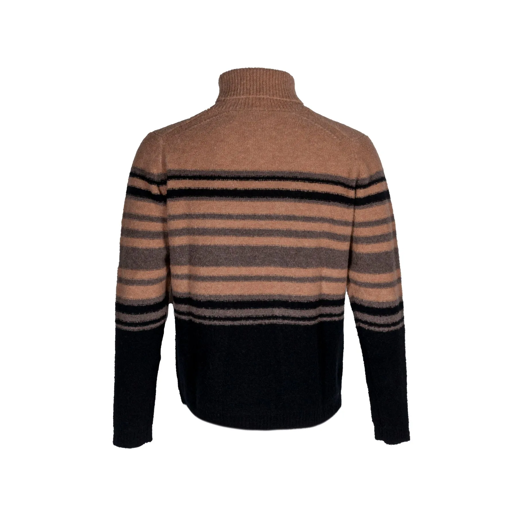 IRISH CRONE MAGLIONE DOLCEVITA A RIGHE 