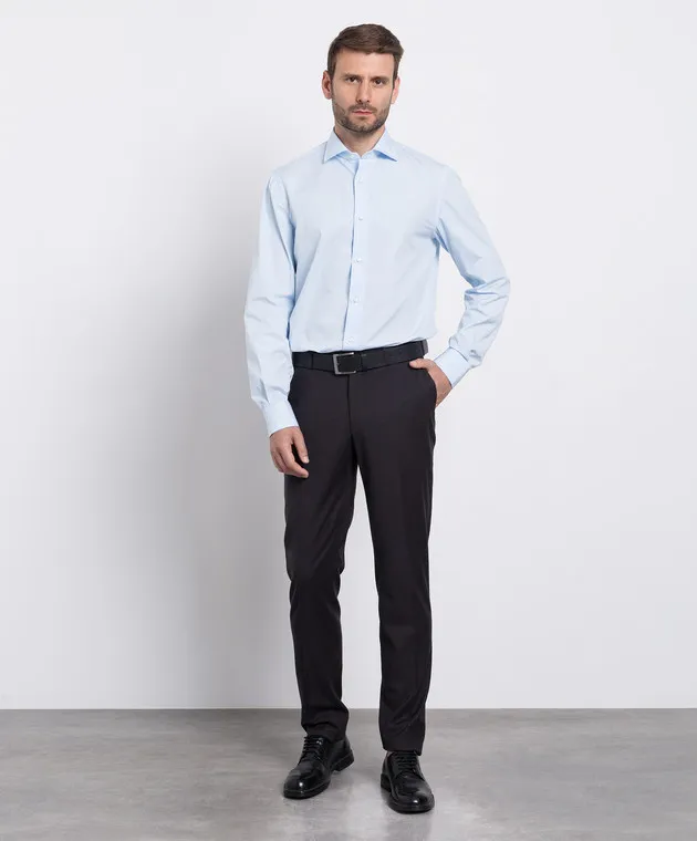 ISAIA Camicia blu IM10TCKM002
