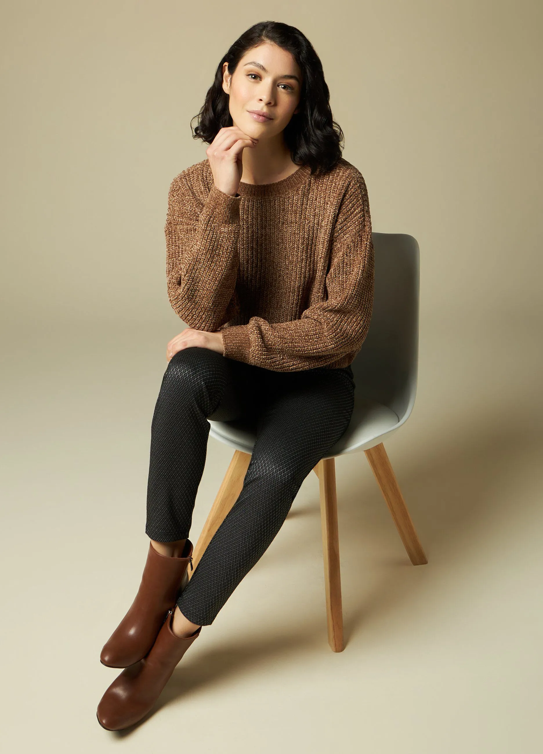 IWIE  Tricot in ciniglia donna