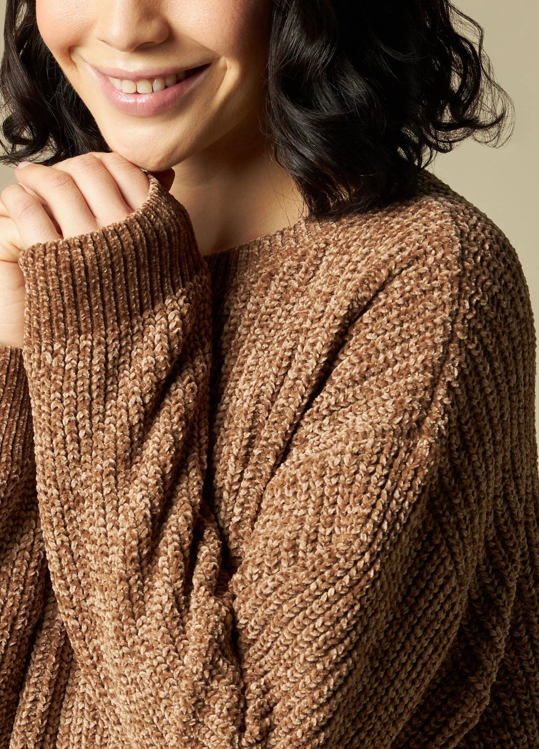 IWIE  Tricot in ciniglia donna