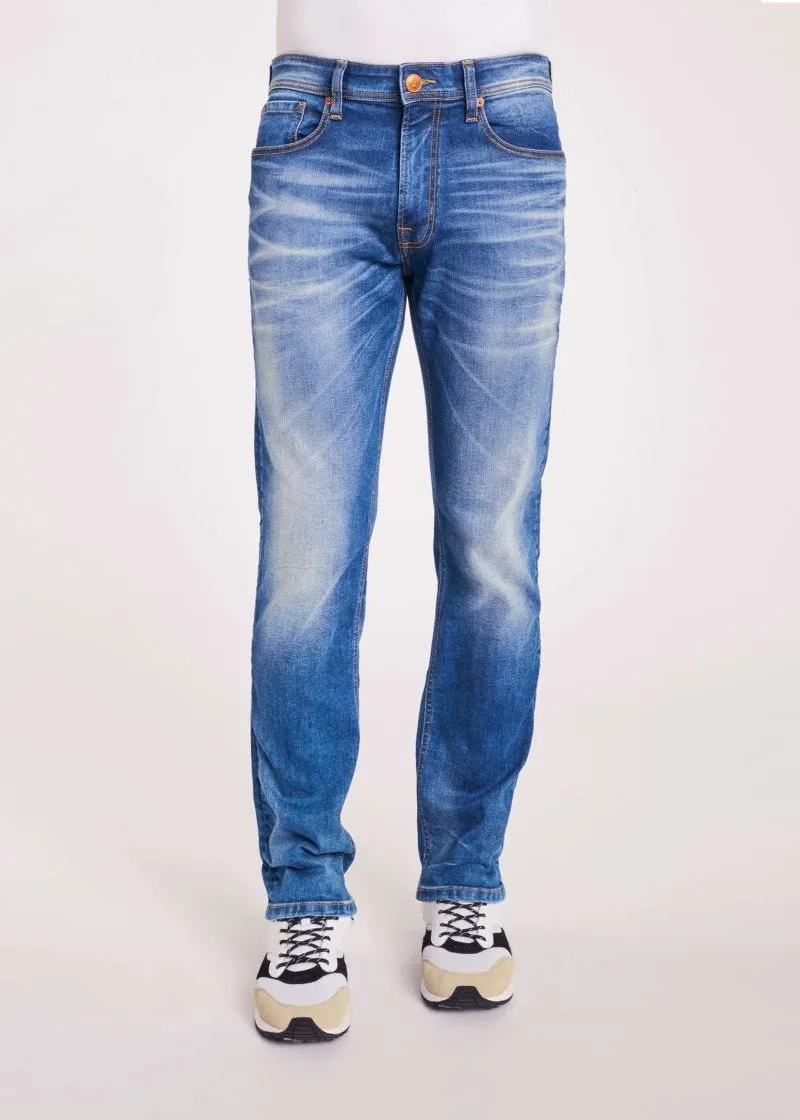 Jeans indaco medio
