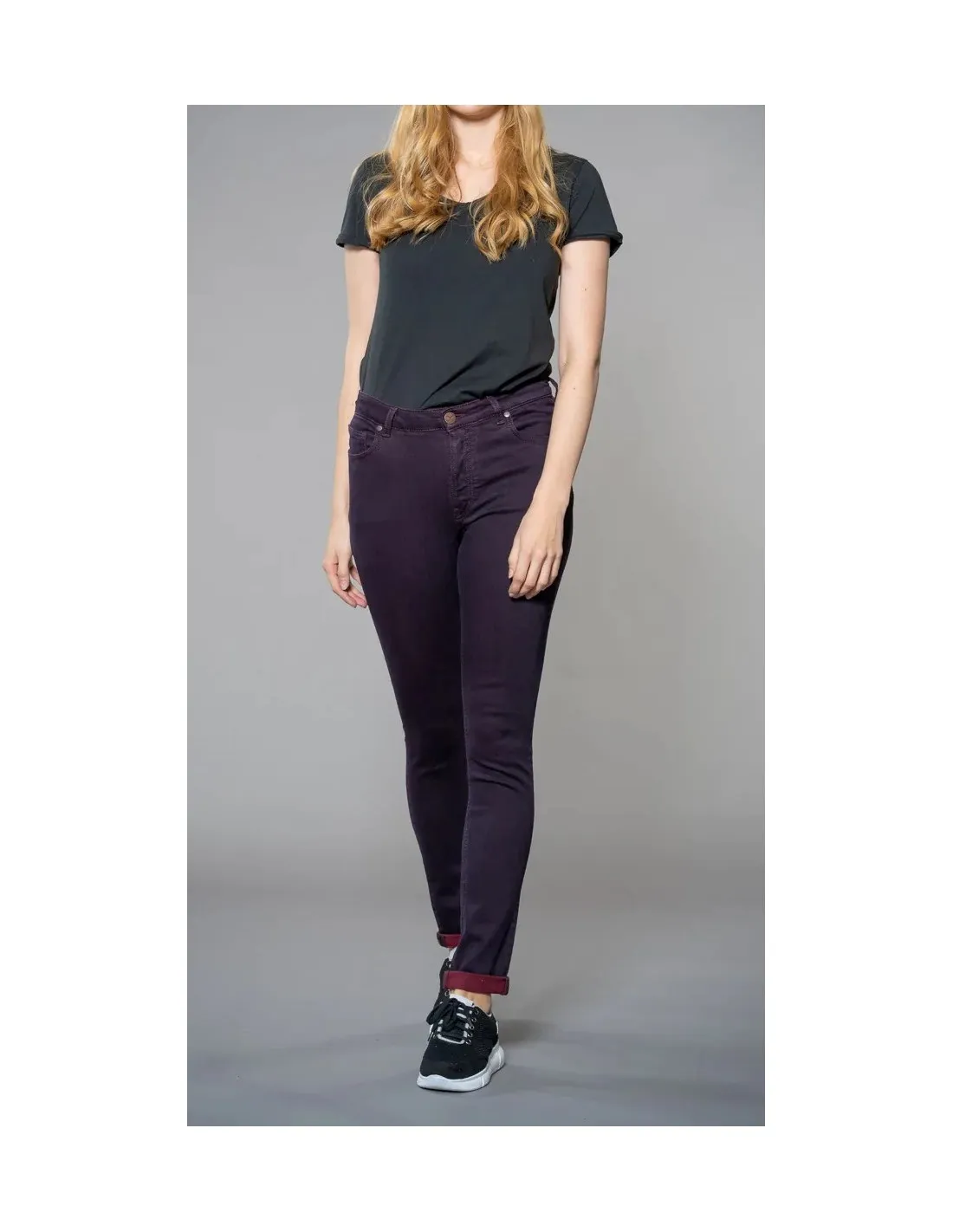 JEANS SKINNY IN COTONE BIOLOGICO "HANNA"