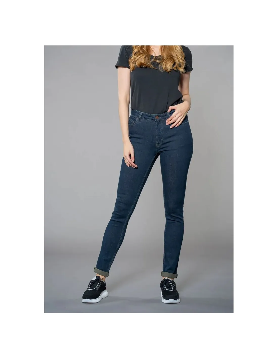JEANS SKINNY IN COTONE BIOLOGICO "HANNA"