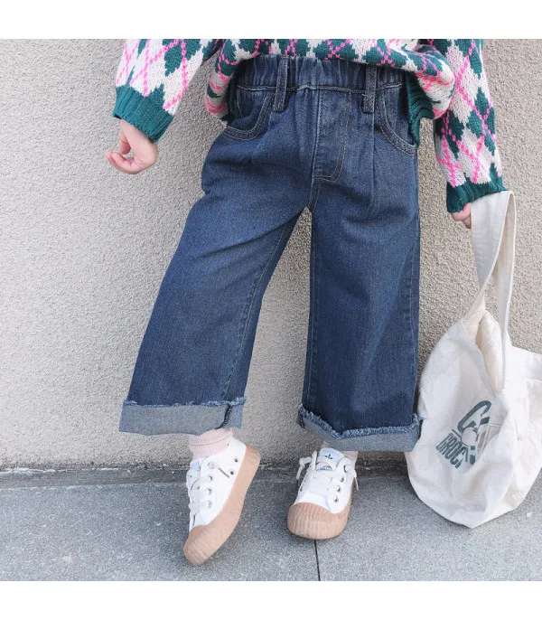 Jeans zampa bambina Glorya