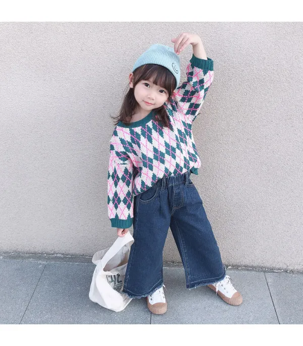 Jeans zampa bambina Glorya