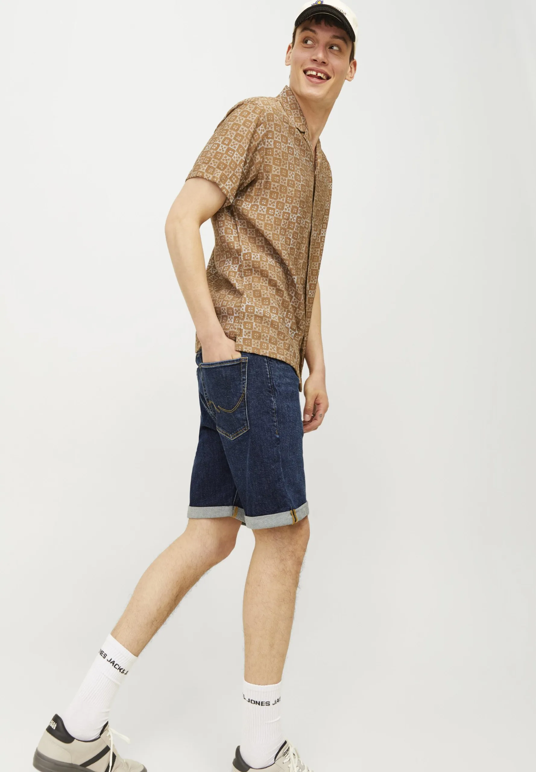 JJICHRIS JJORIGINAL - Shorts di jeans