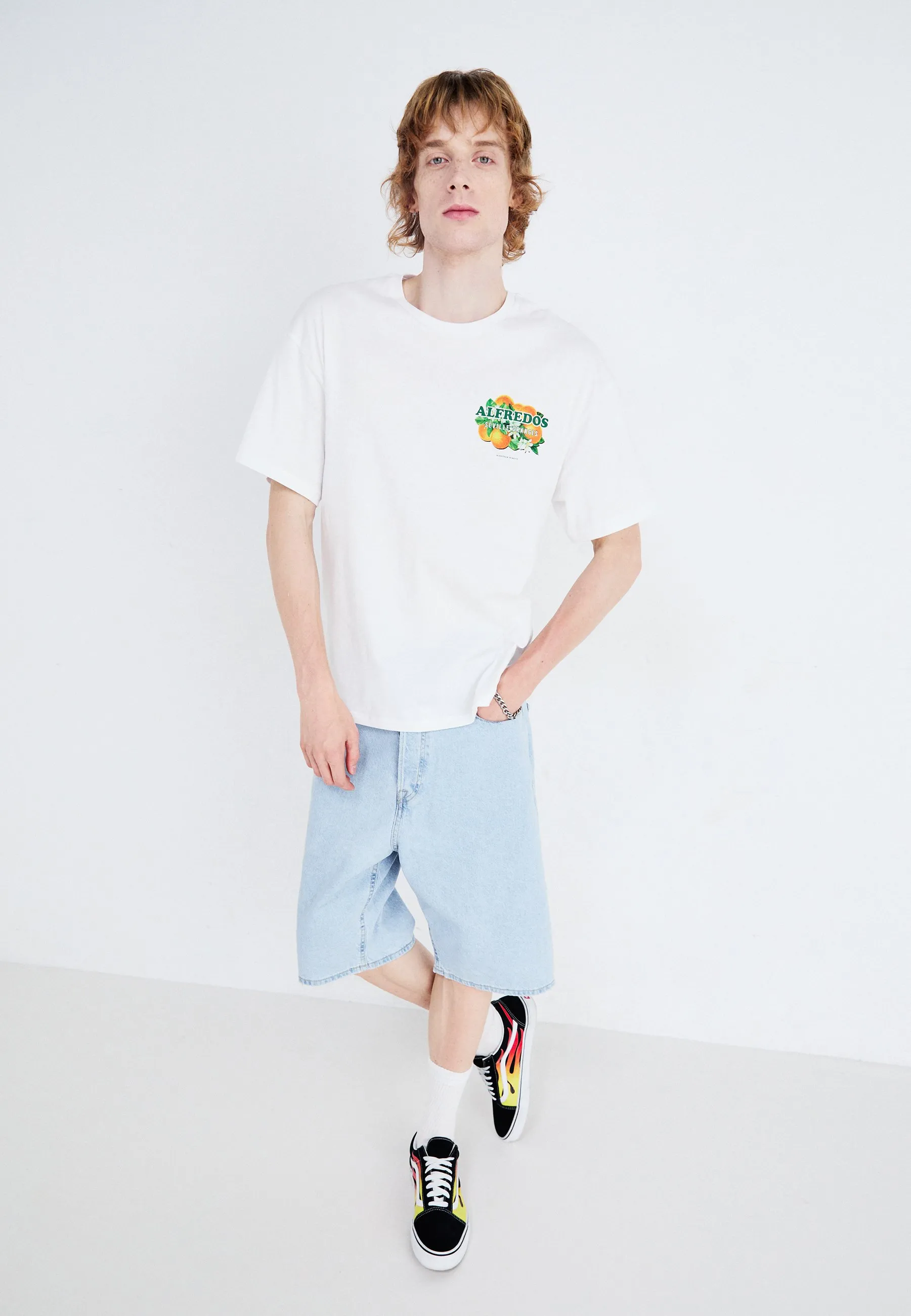 JJIRON JJORIGINAL - Shorts di jeans