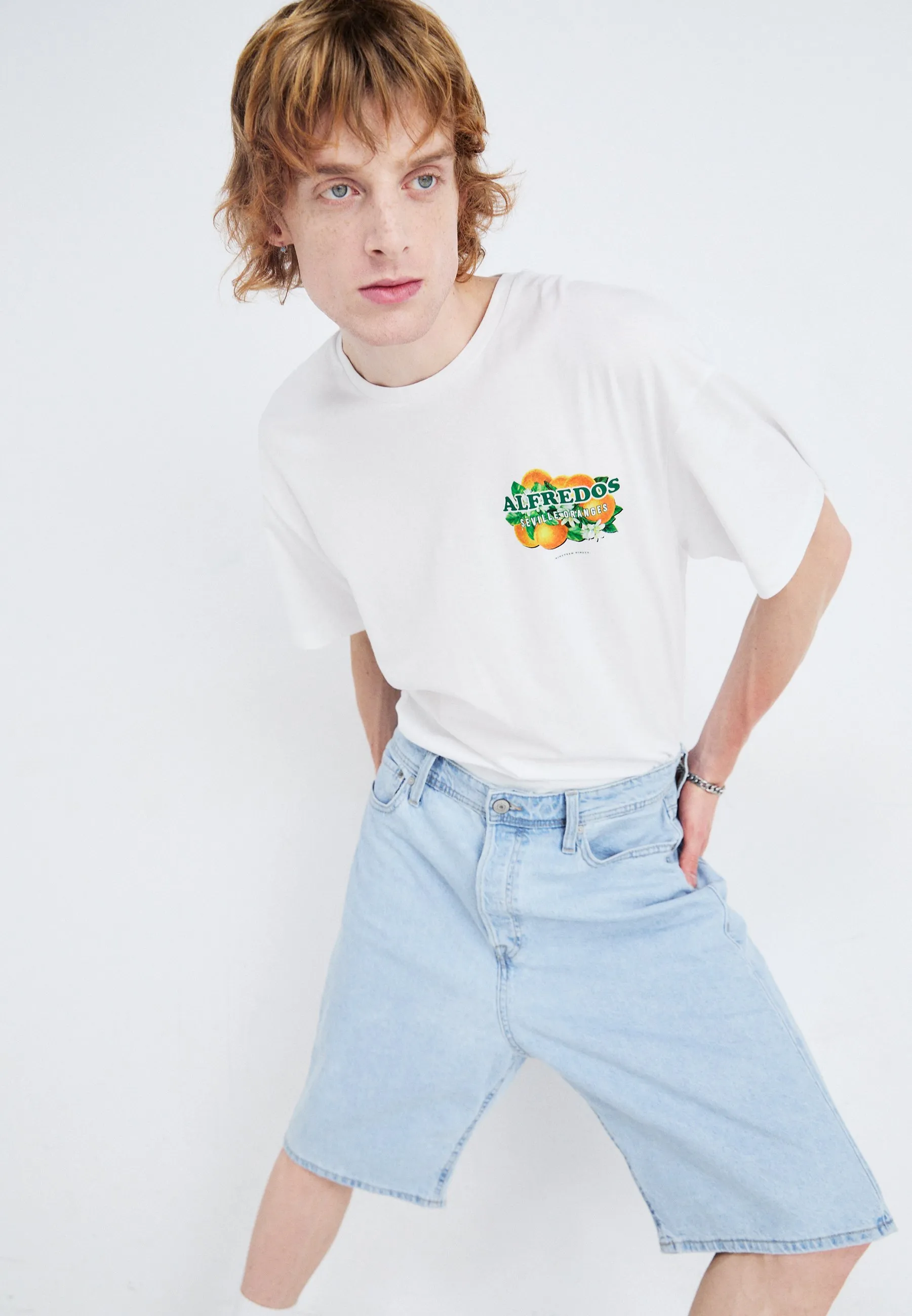JJIRON JJORIGINAL - Shorts di jeans