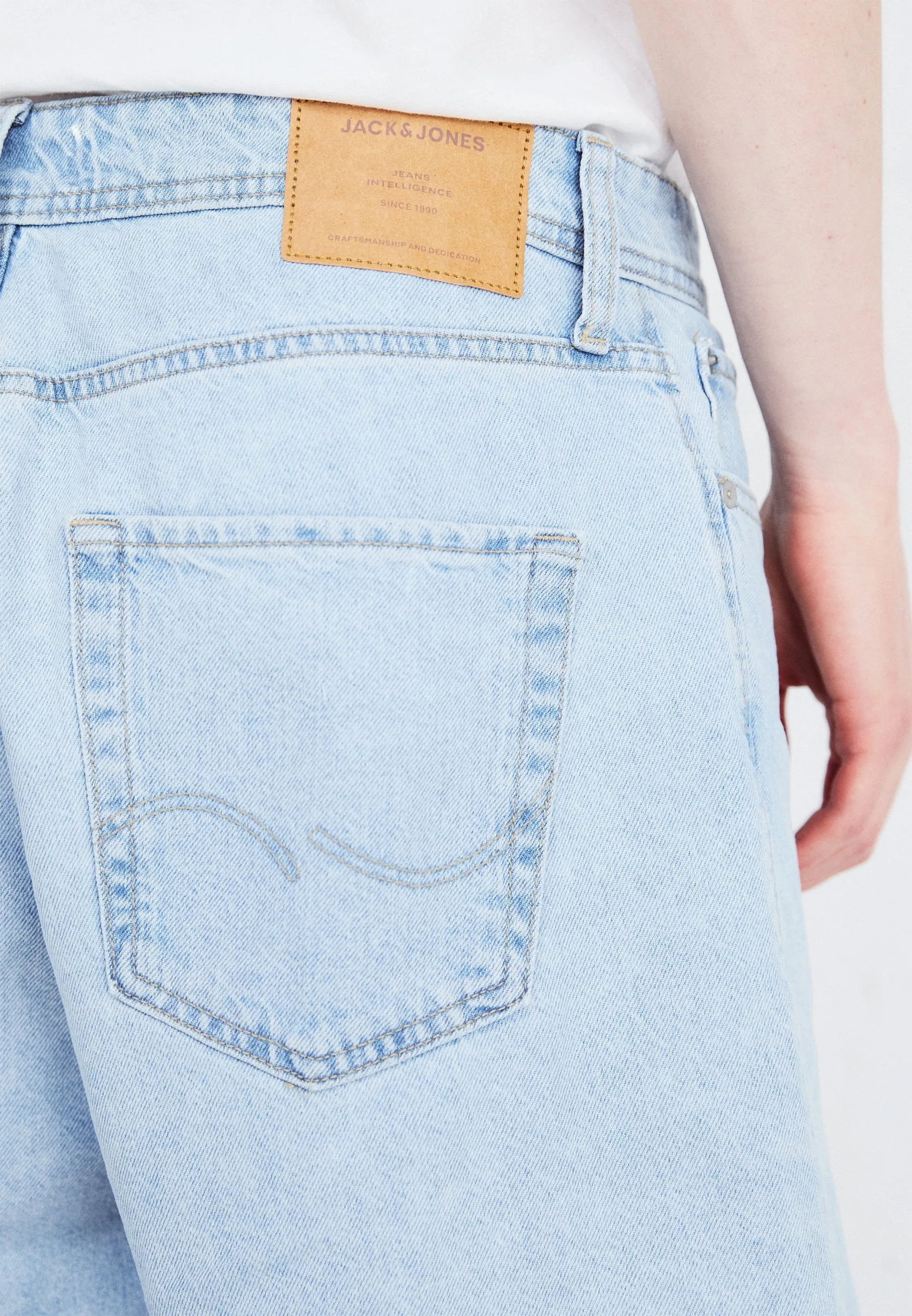 JJIRON JJORIGINAL - Shorts di jeans