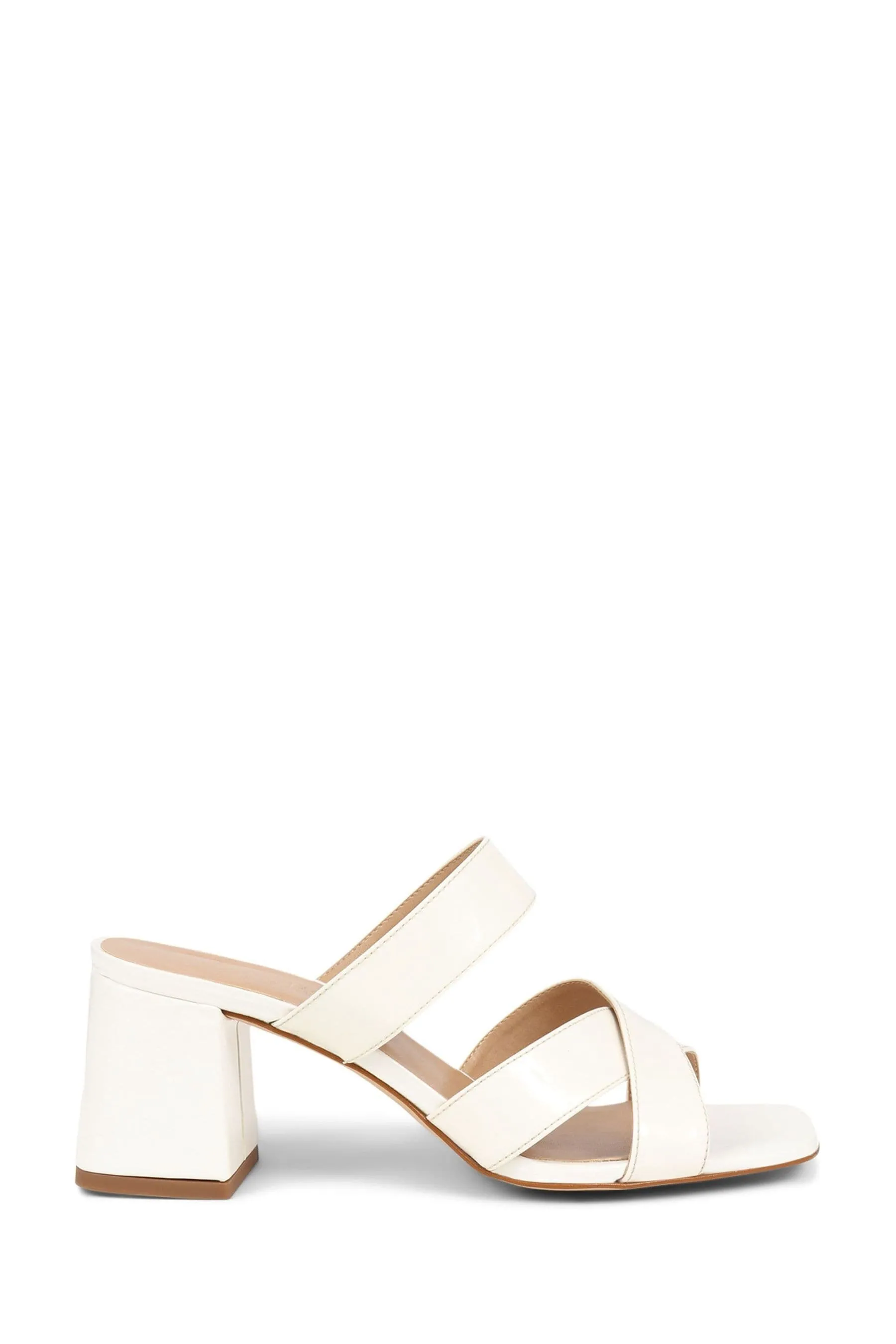 Jones Bootmaker - Harietta - Bianco a sabot - Sandali