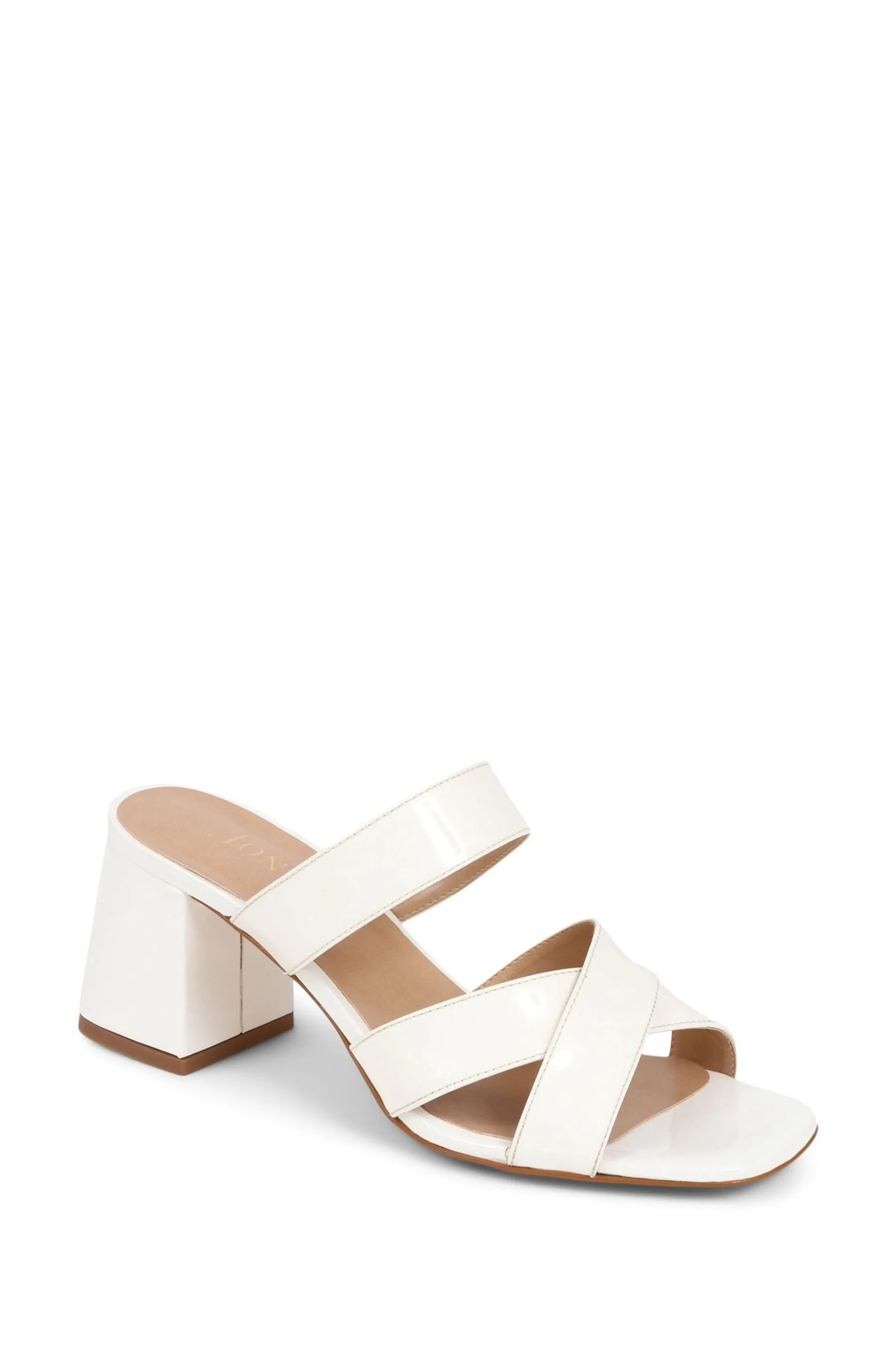 Jones Bootmaker - Harietta - Bianco a sabot - Sandali