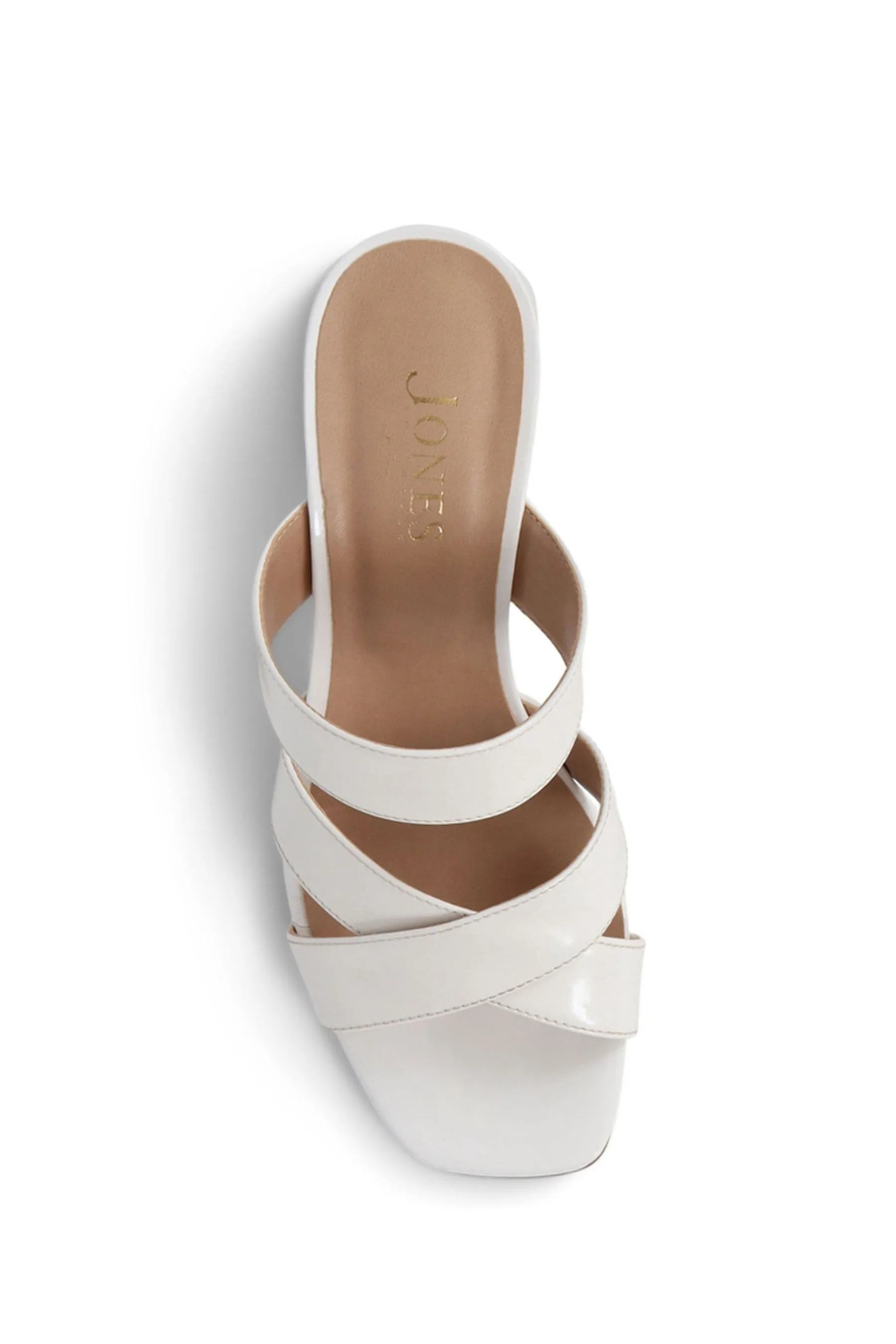 Jones Bootmaker - Harietta - Bianco a sabot - Sandali