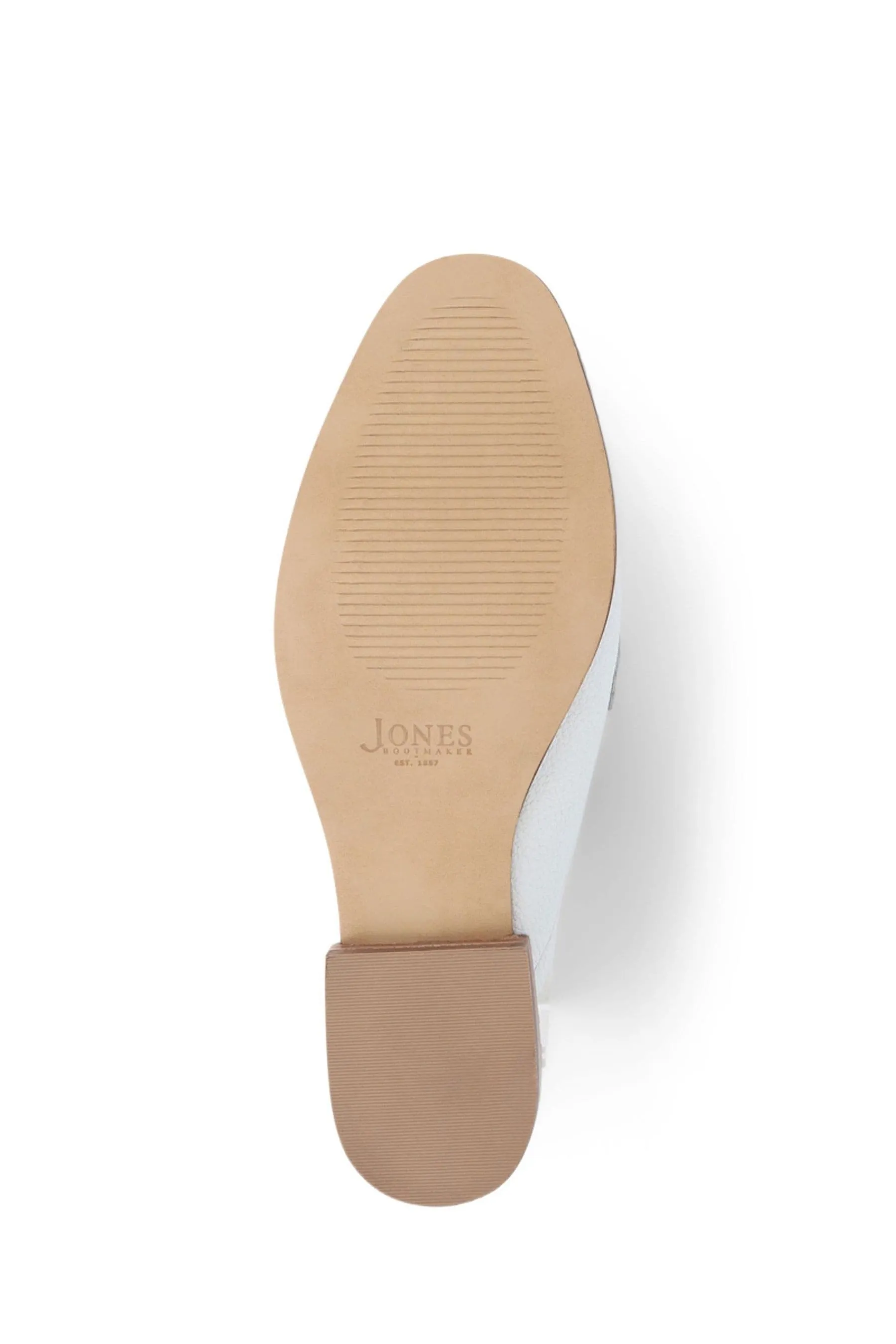 Jones Bootmaker - Jola - Bianco in pelle - Sabot