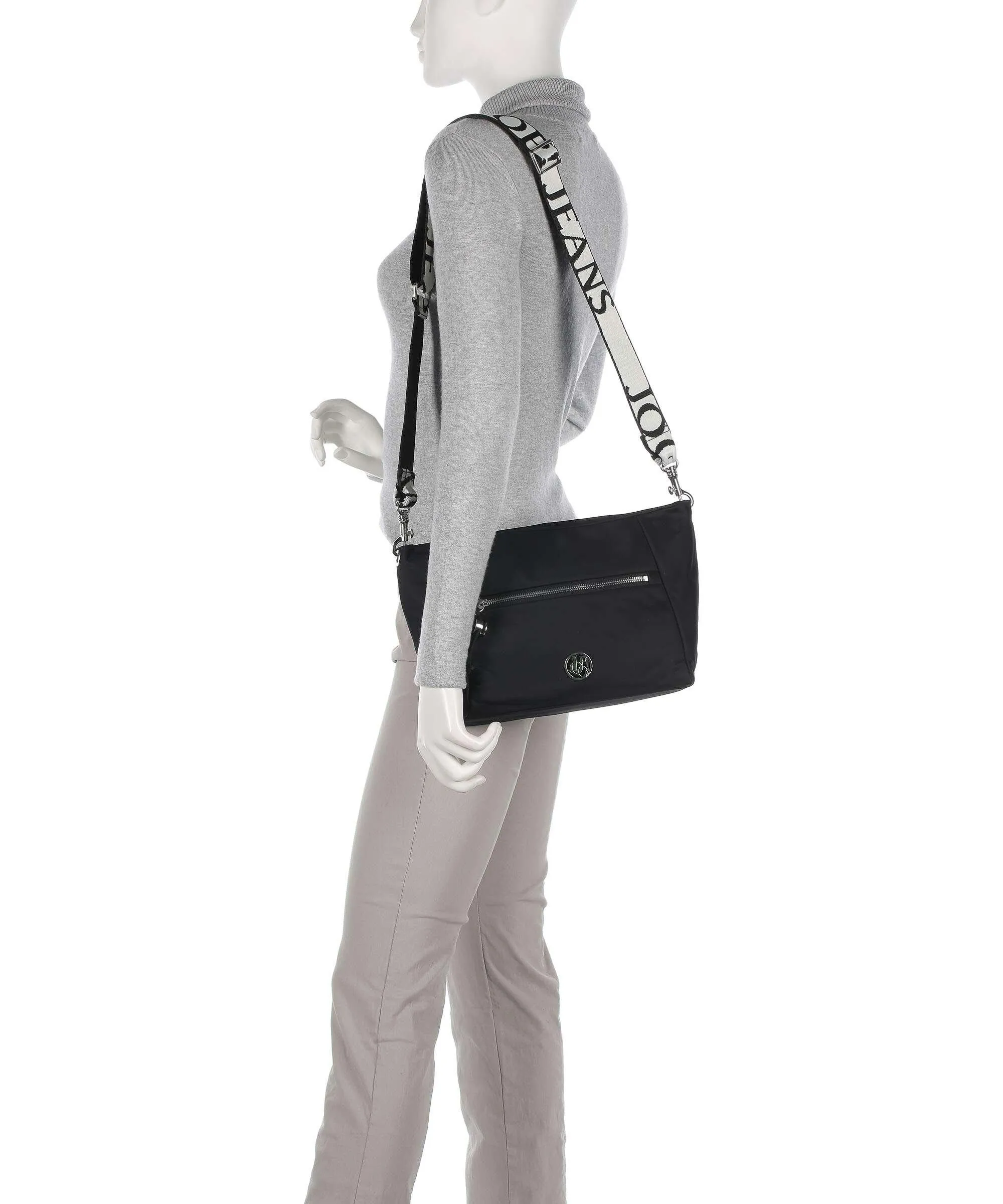  JOOP! Jeans Lietissimo Kaja Borsa a tracolla nylon nero  