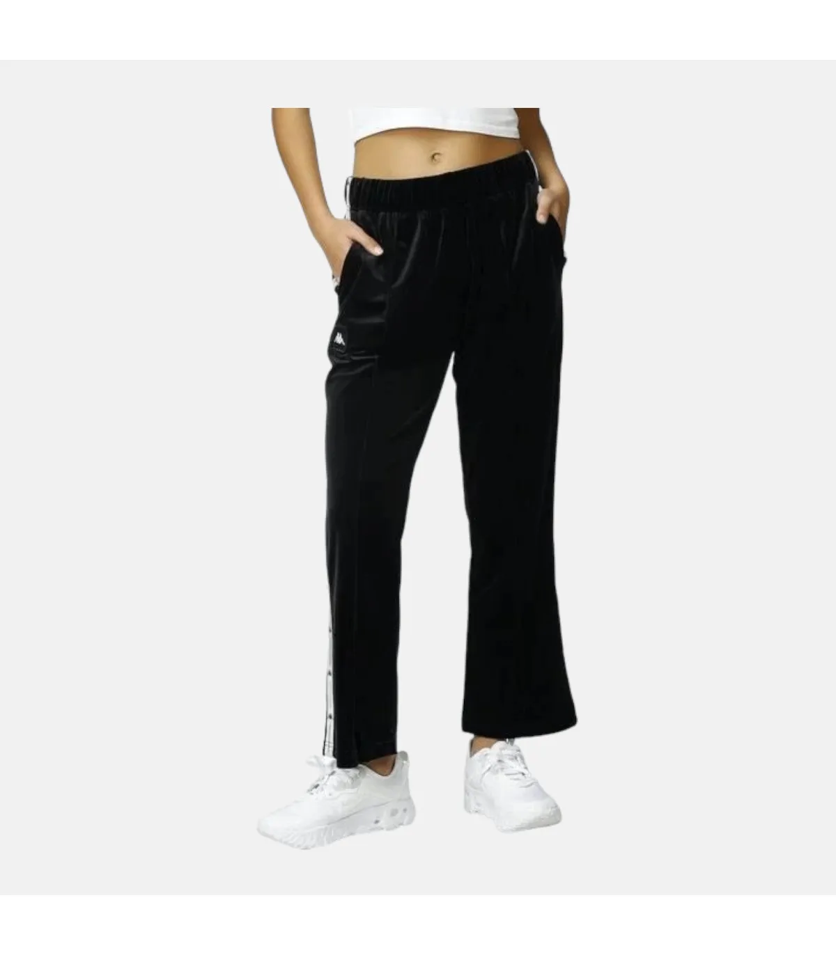 Kappa Donna Pantaloni Tuta In Ciniglia Authentic JPN Daly