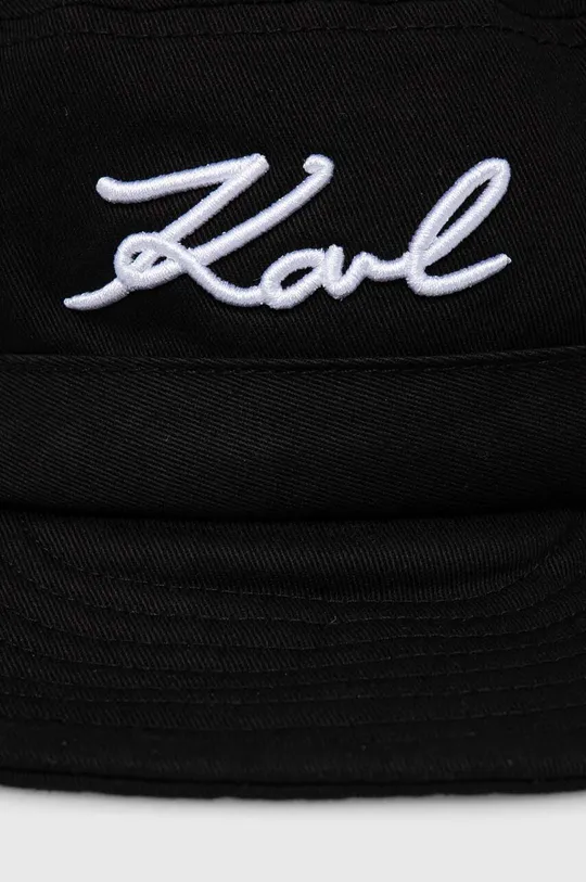 Karl Lagerfeld berretto da baseball in cotone
