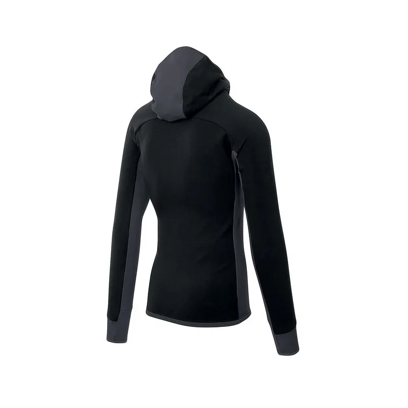 Karpos MEZZODI HOODIE FLEECE  BLACK/DARK GREY