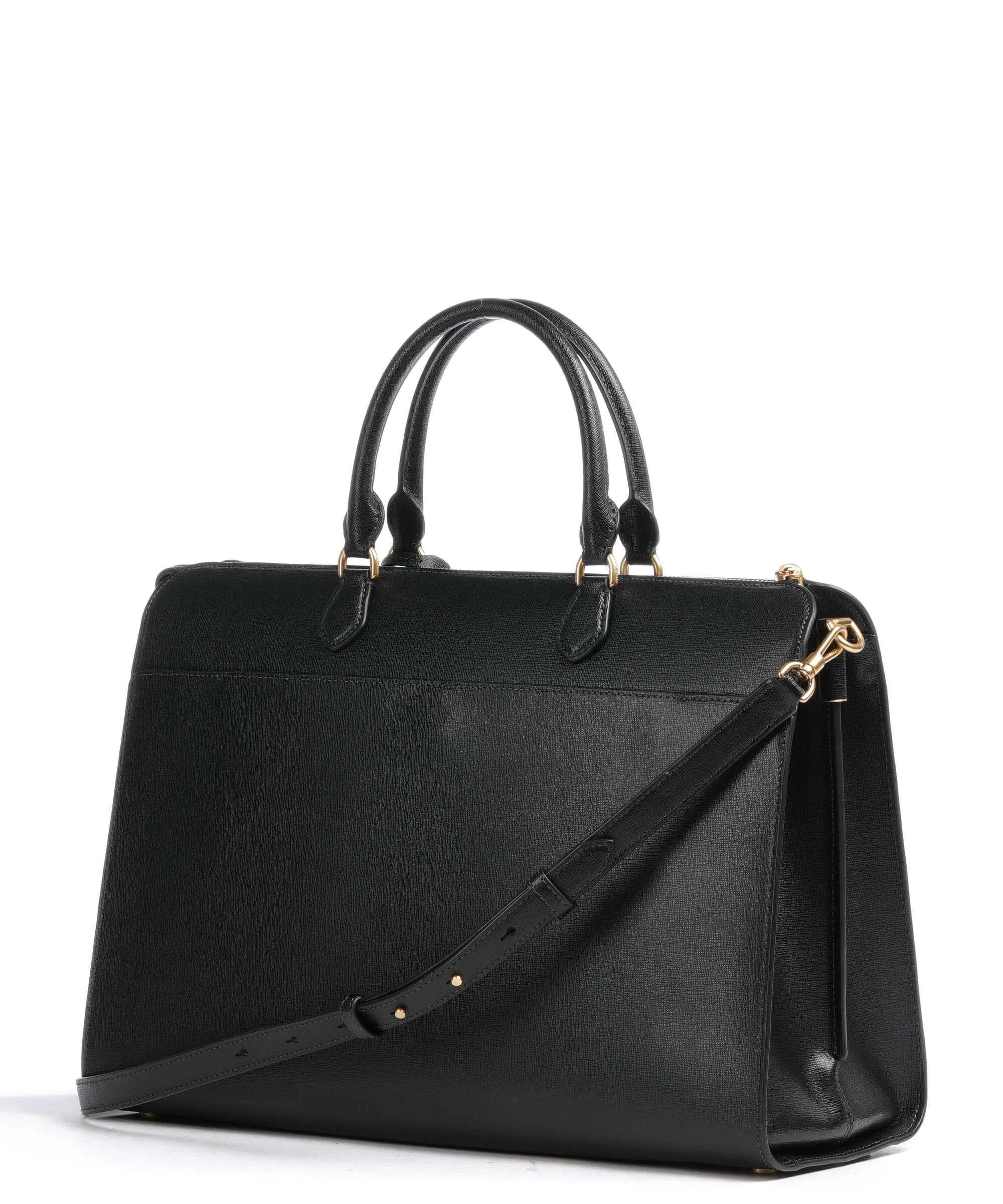  Kate Spade New York Morgan Borsa a mano 15″ saffiano leather nero  