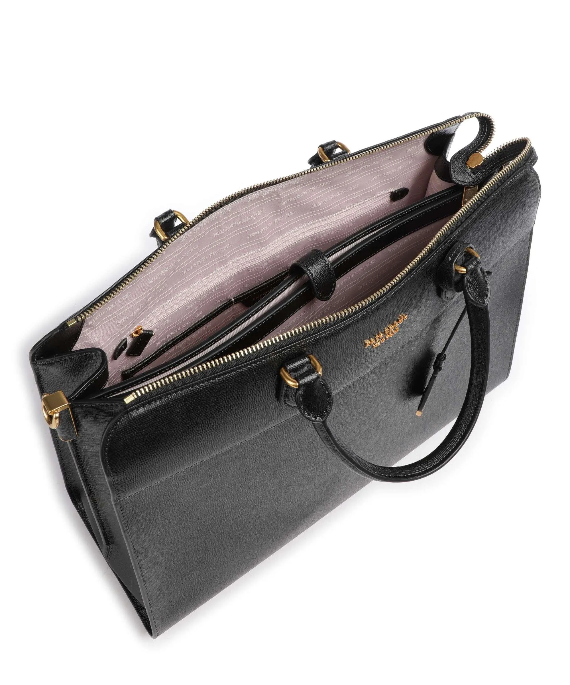  Kate Spade New York Morgan Borsa a mano 15″ saffiano leather nero  