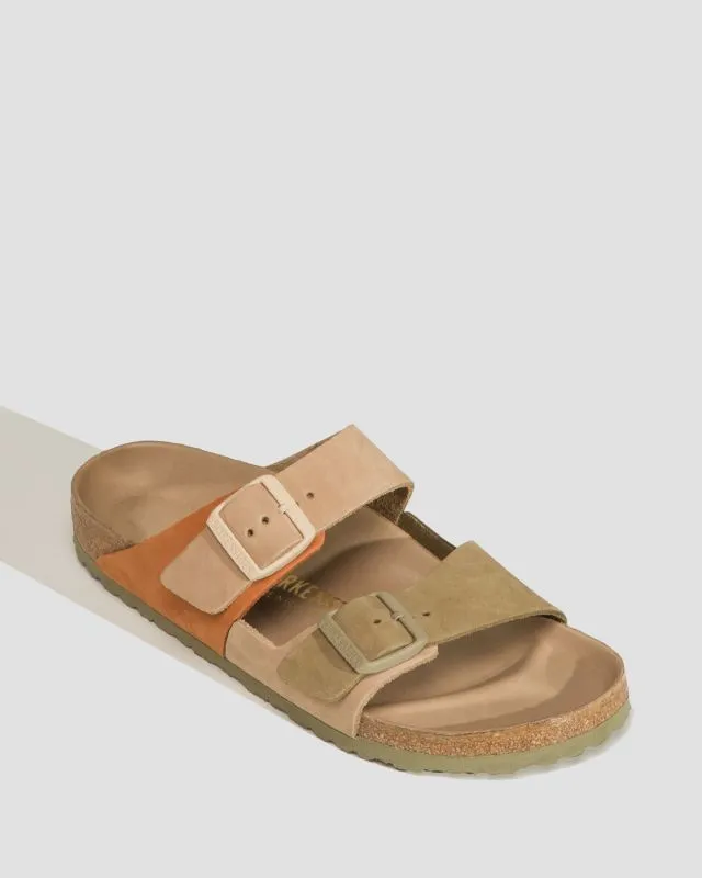 Klapki damskie Birkenstock Arizona Split 1019422-sandcastle-faded-khaki