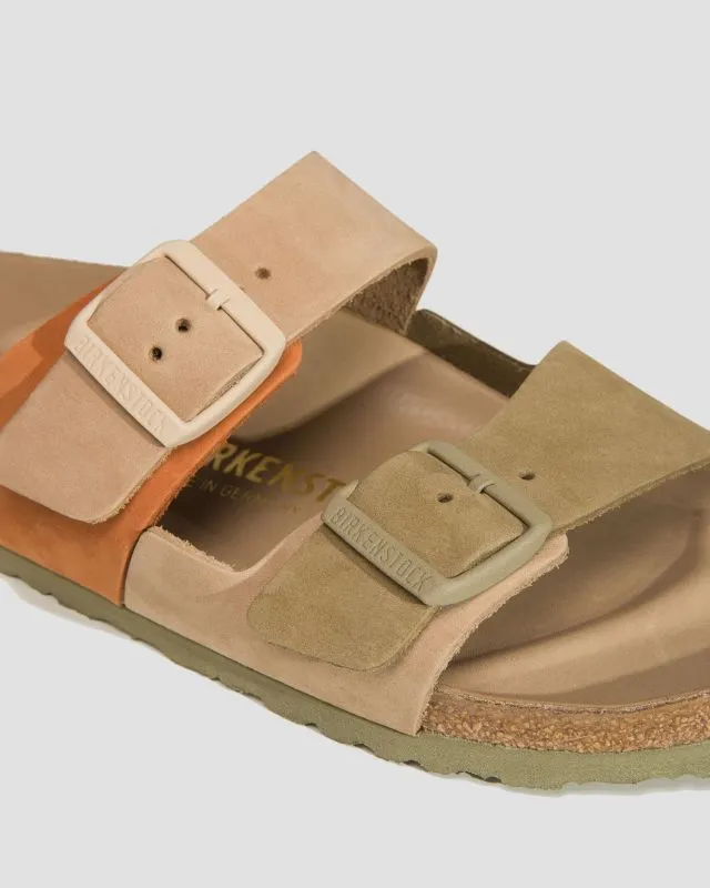 Klapki damskie Birkenstock Arizona Split 1019422-sandcastle-faded-khaki