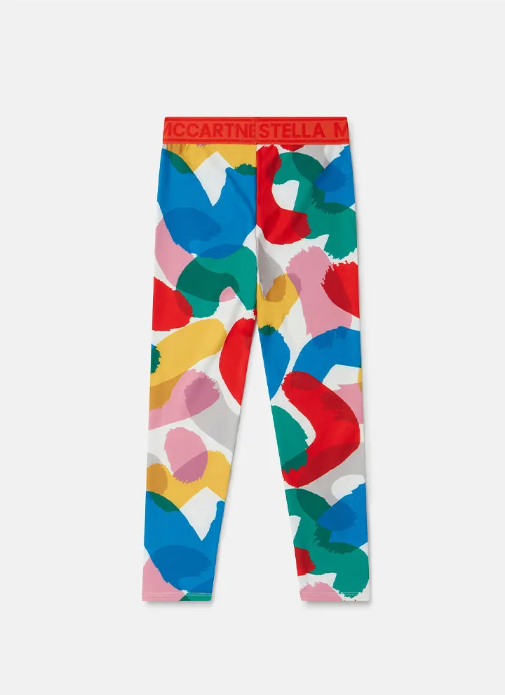 leggings fantasia multicolor