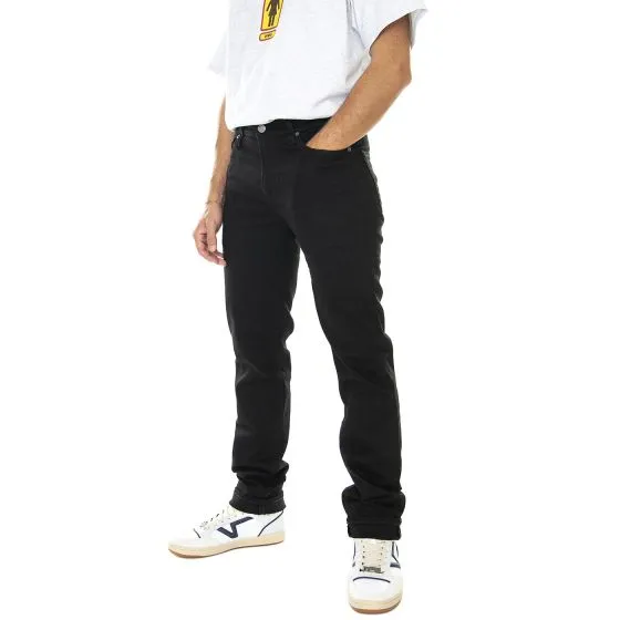 Levis 511 Slim Fit Nightshine - Pantaloni Denim Jeans Uomo Neri    