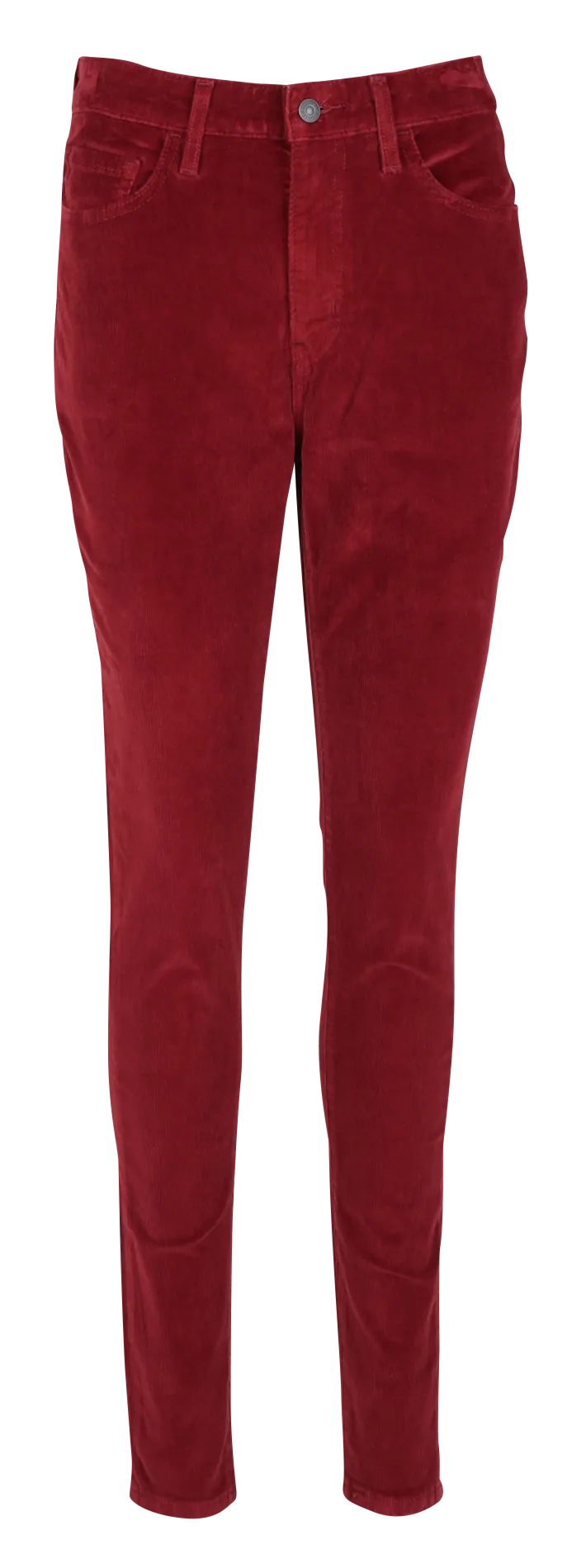  LEVI'S   721 HIGH RISE SKINNY - Pantaloni skinny in velluto a coste | Rosso