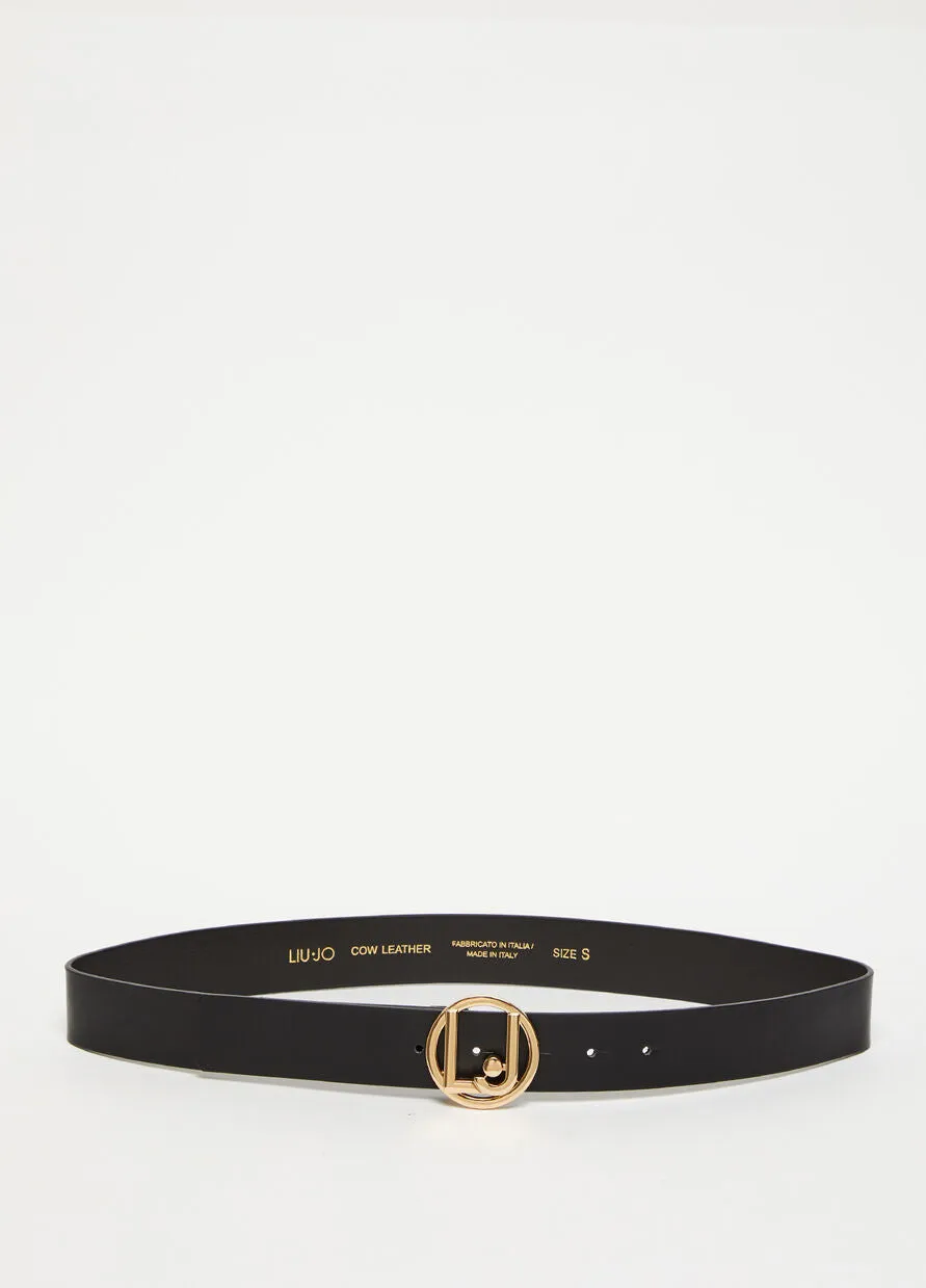 Liu Jo Leather Belt / Black